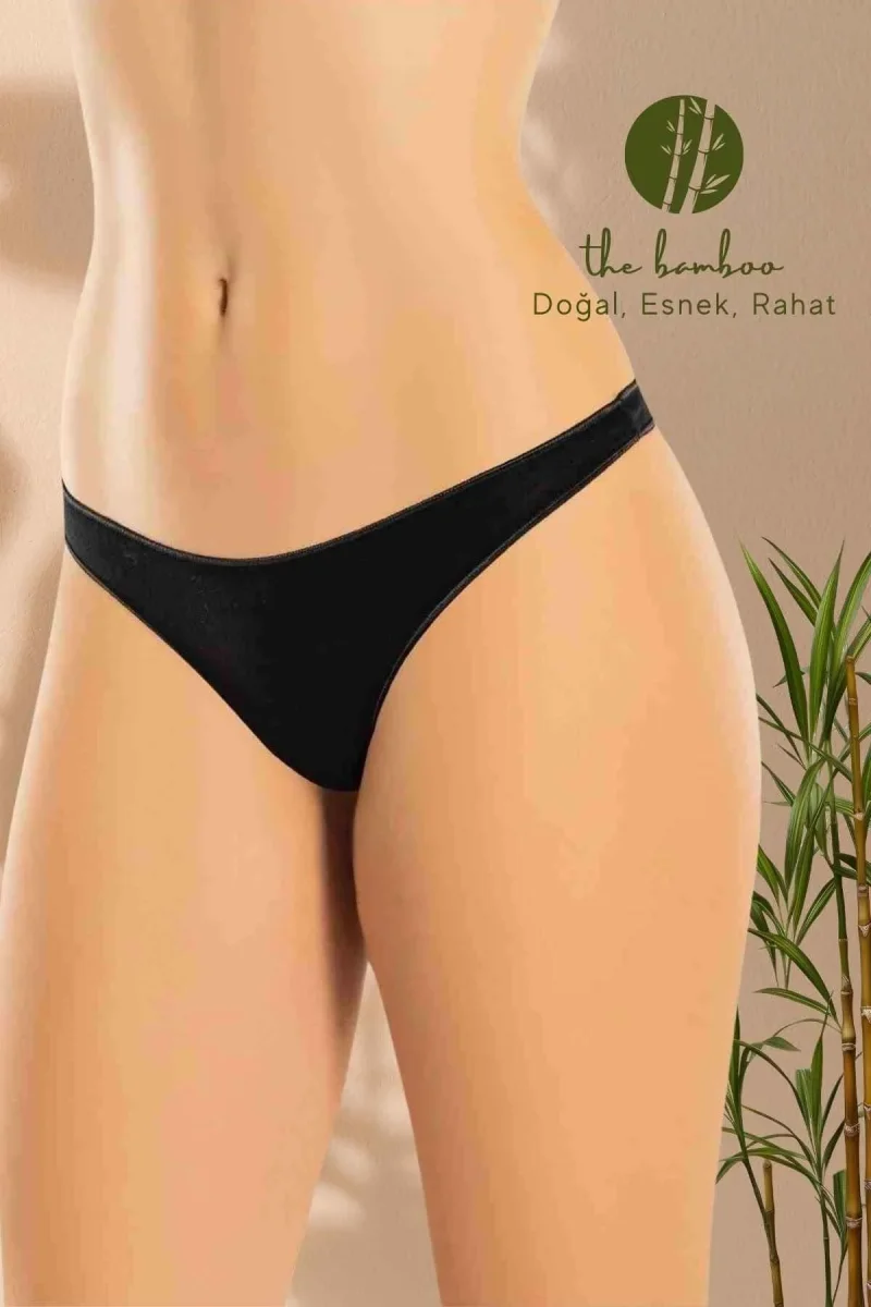 WeWeus Thong for Women — Ultra-Thin Construction, Natural Bamboo Fibre 2517