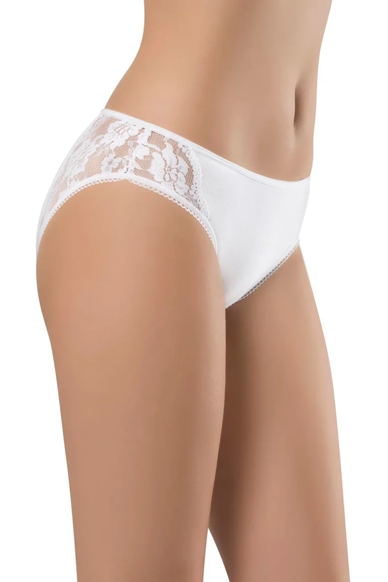 Panties for Women — Lace Detail · White