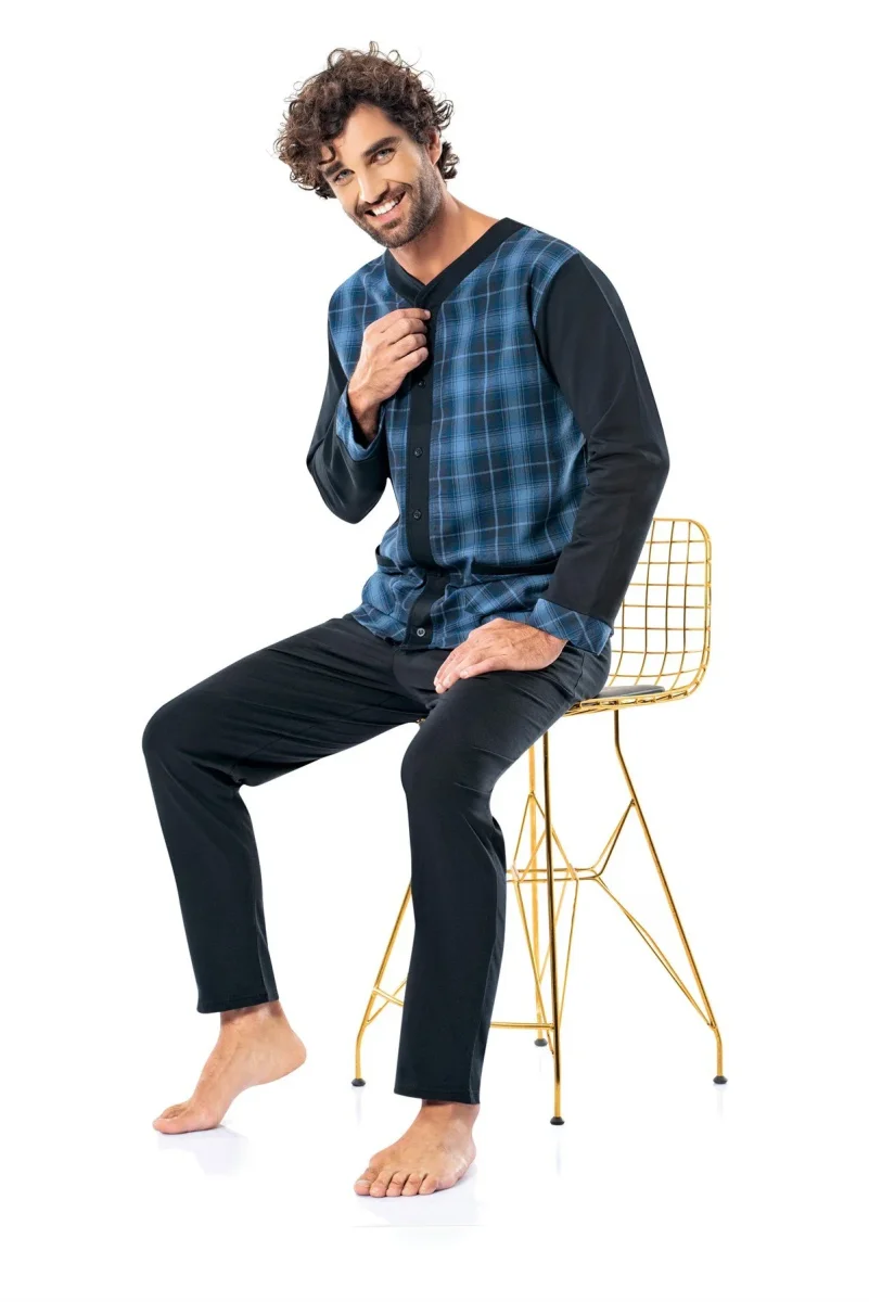 Pyjamas for Men — Winter Wear · Navy