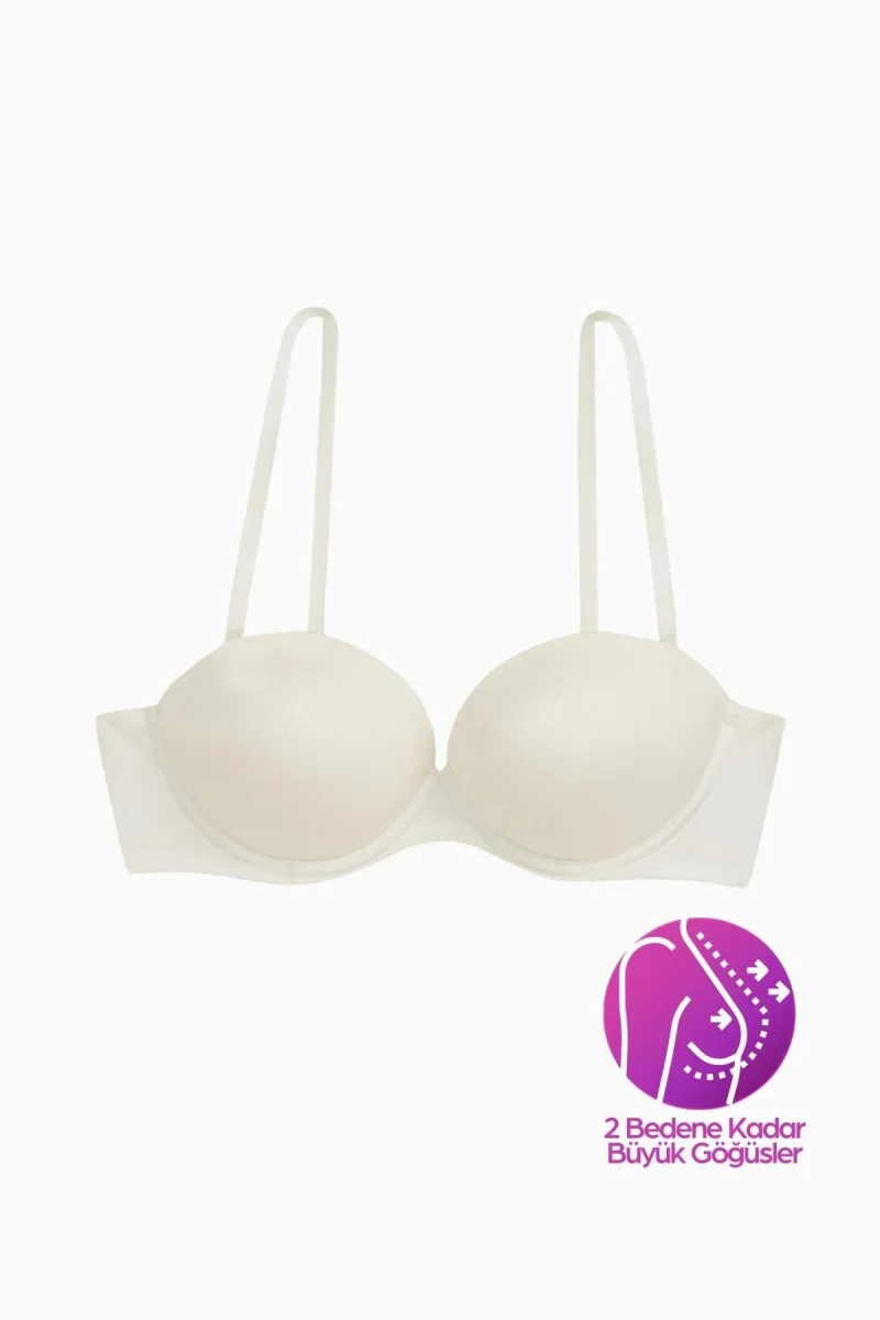 WeWeus soutien-gorge pour femme — coupe bustier, effet push-up 2537