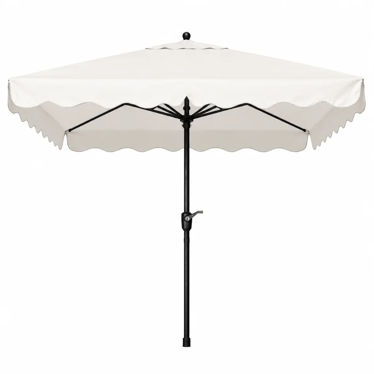 250 × 250 cm Parasol de jardin carré