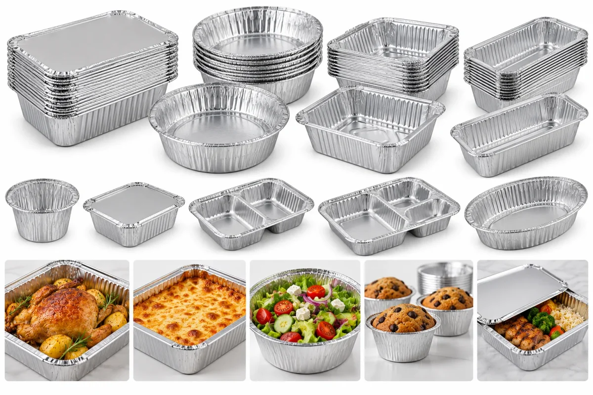 Bandejas de aluminio